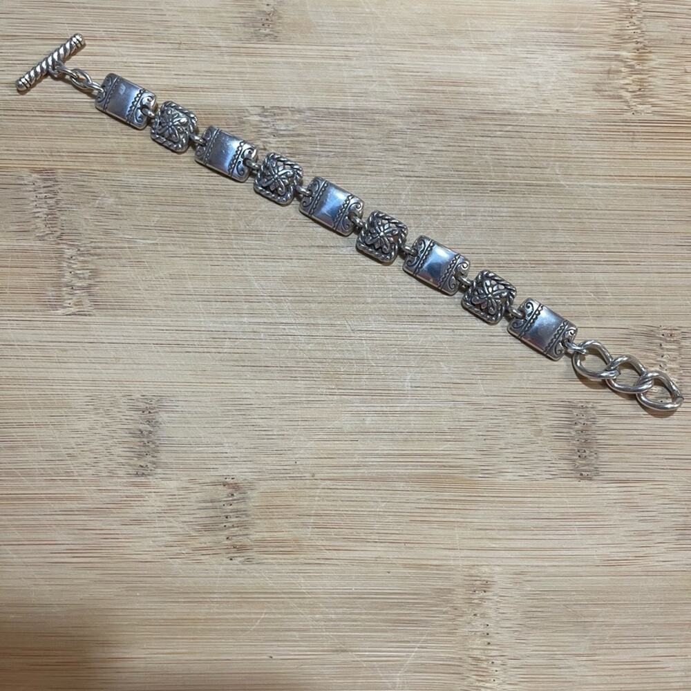 Brighton square scrolled bracelet